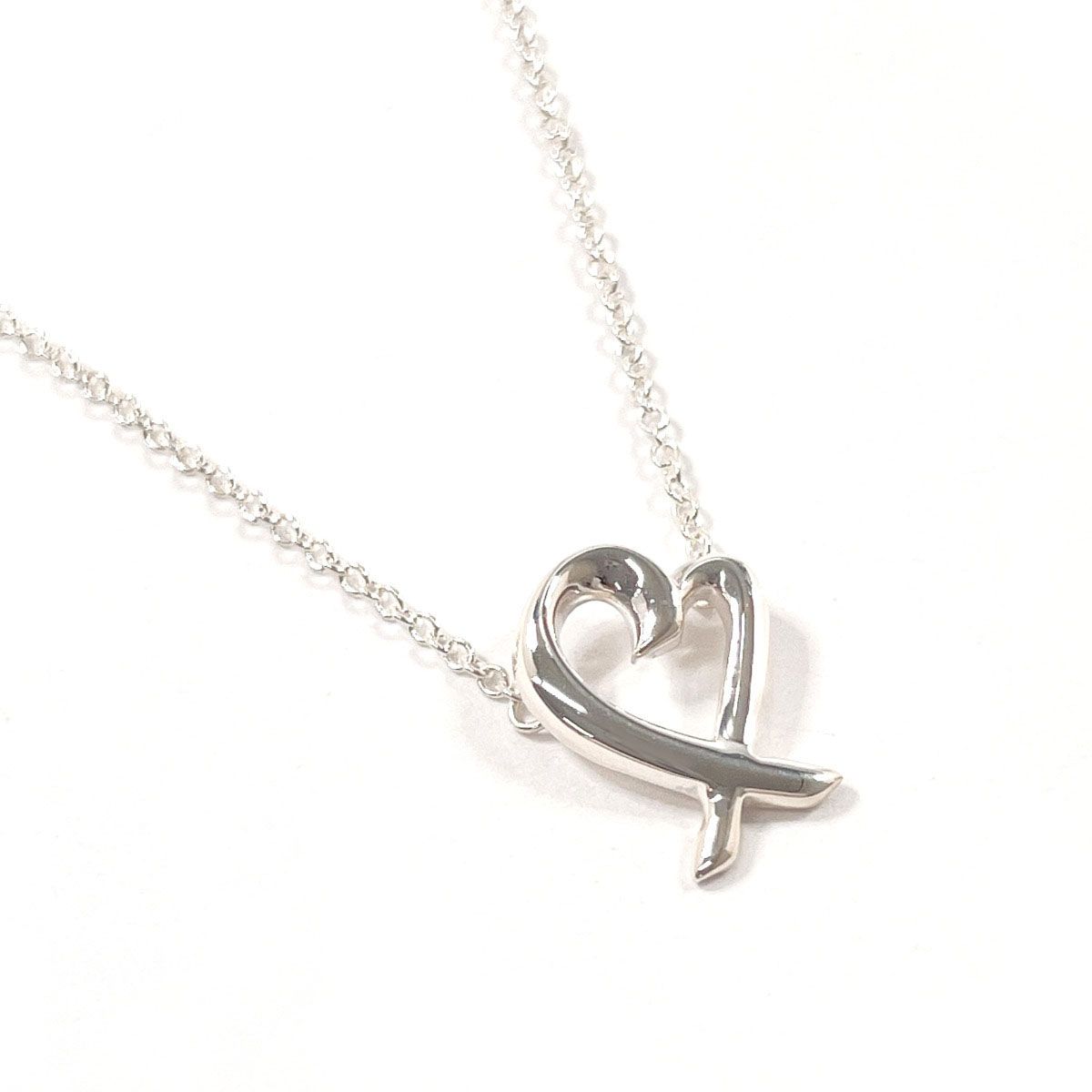 ティファニー ネックレス ラビングハート パロマピカソ  シルバー