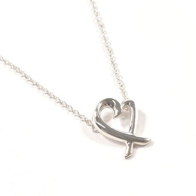 ティファニー ネックレス ラビングハート パロマピカソ シルバー