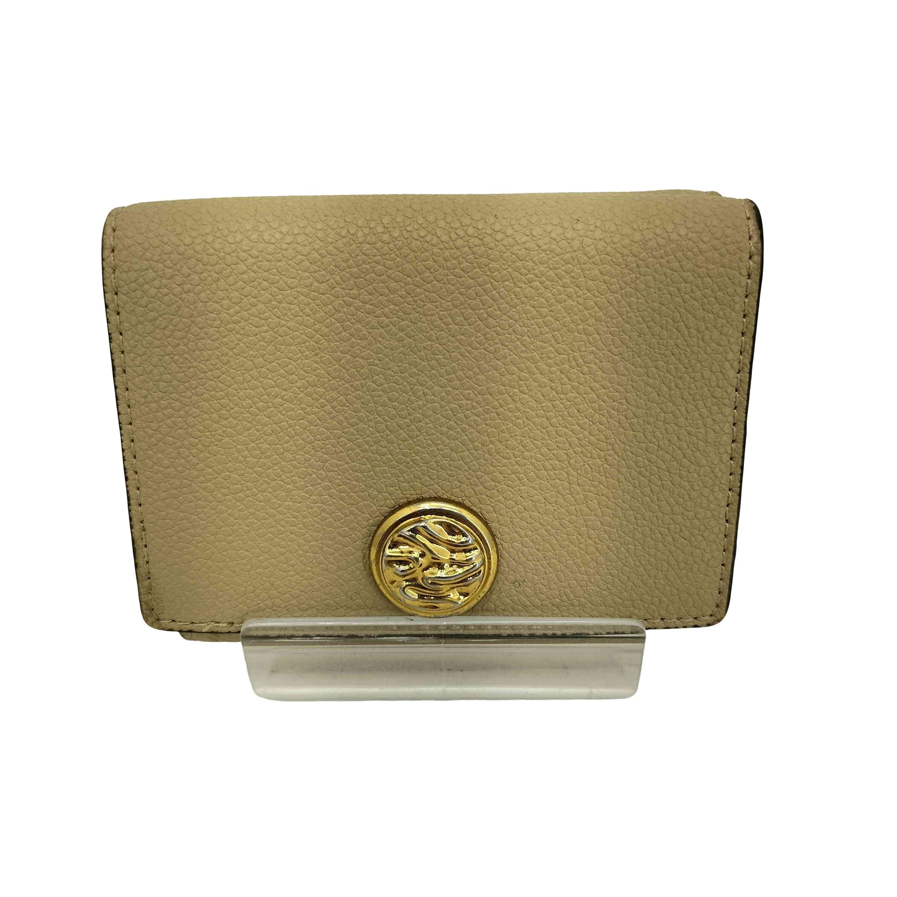 金ボタン 二つ折り コンパクトウォレット【1139233613011】