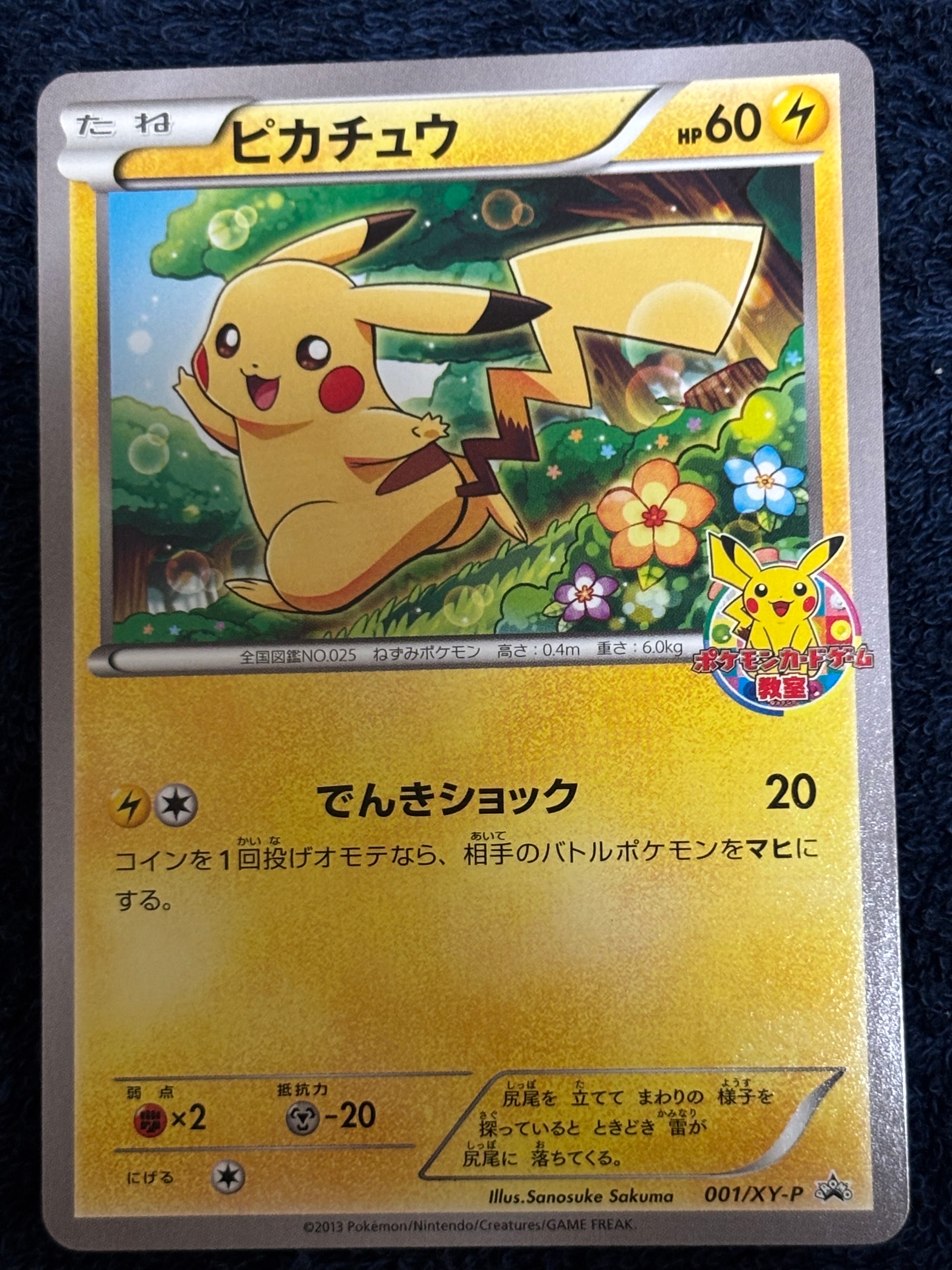 ピカチュウ: プロモ[XY-P 001/XY-P](プロモーションカード「XY-P」)の