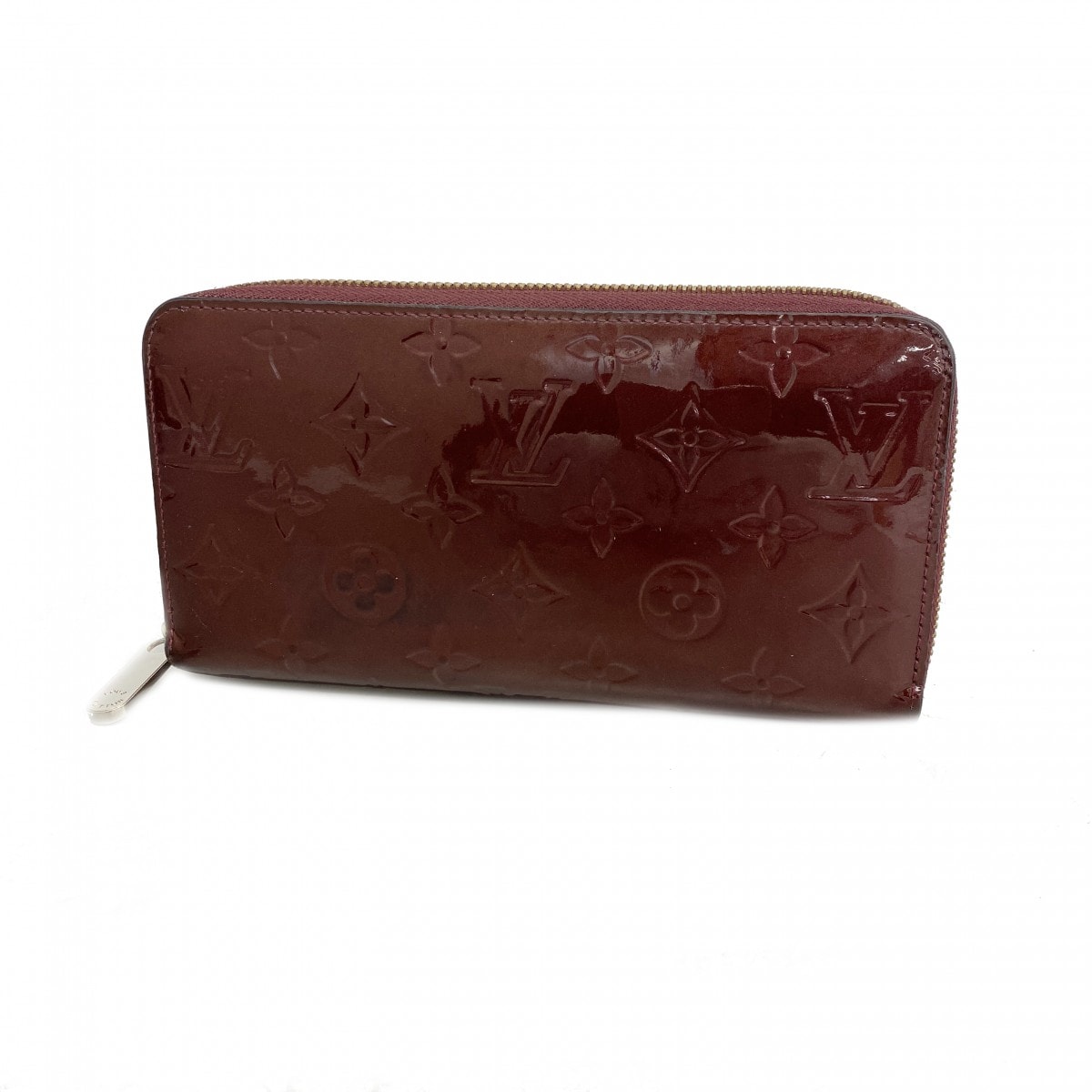 ★SALE【6cc4036-k】ルイヴィトン 長財布 ヴェルニ ジッピーウォレット M90218 グリヨット【中古】レディース