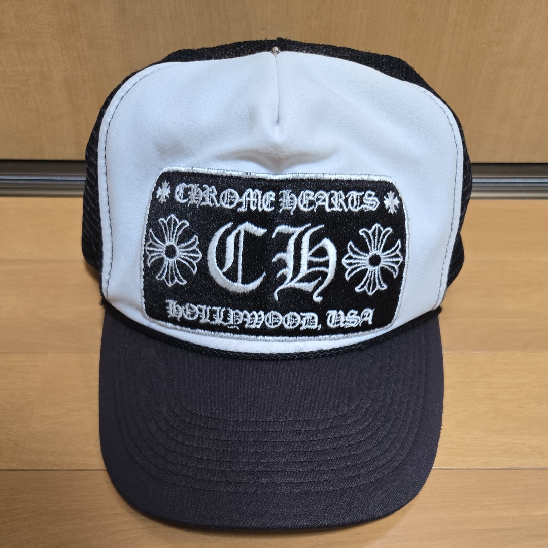 Chrome Hearts Trucker Cap CH "Black/White"