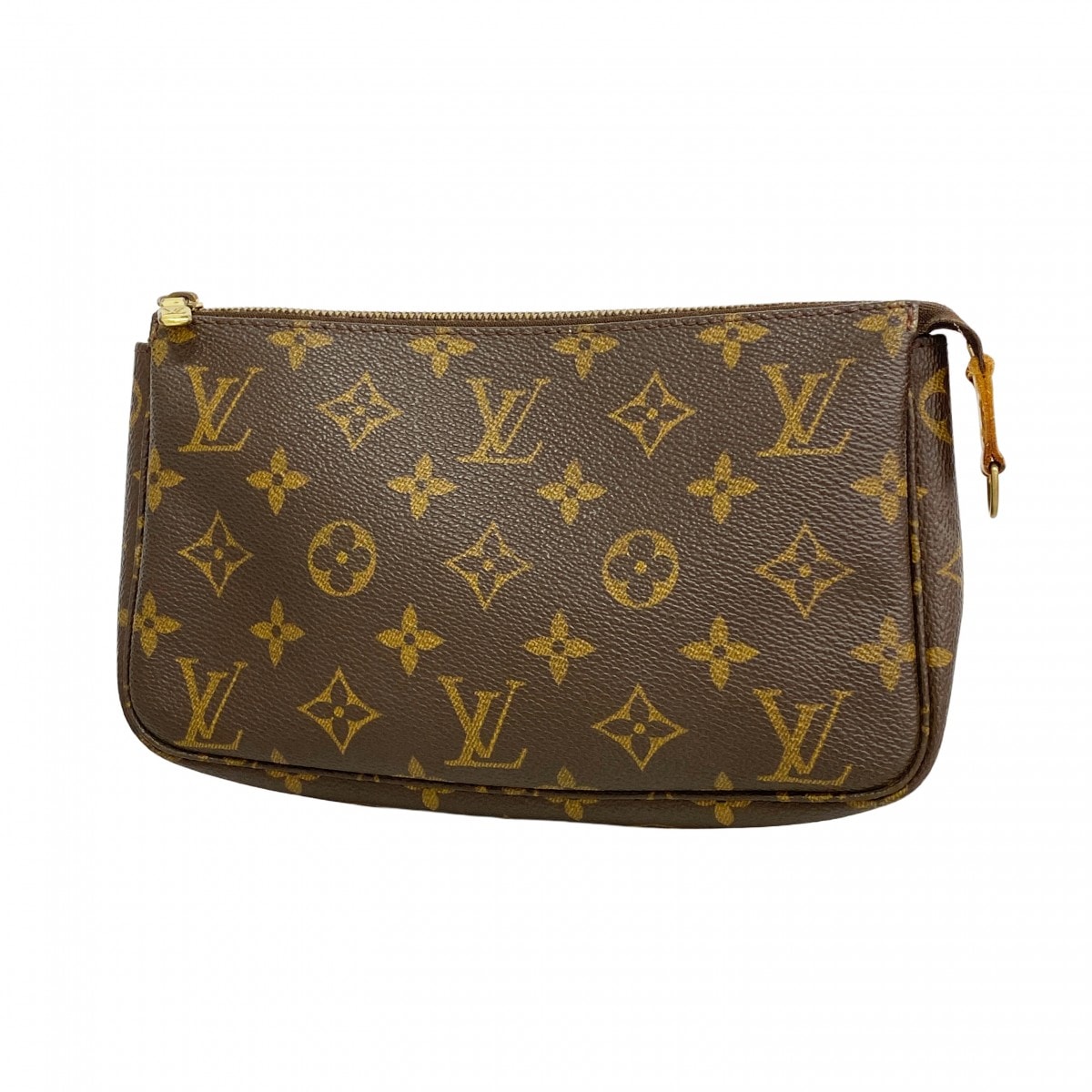 【6dc2999】ルイヴィトン ポーチ モノグラム ポシェットアクセソワール M51980 ブラウン【中古】レディース