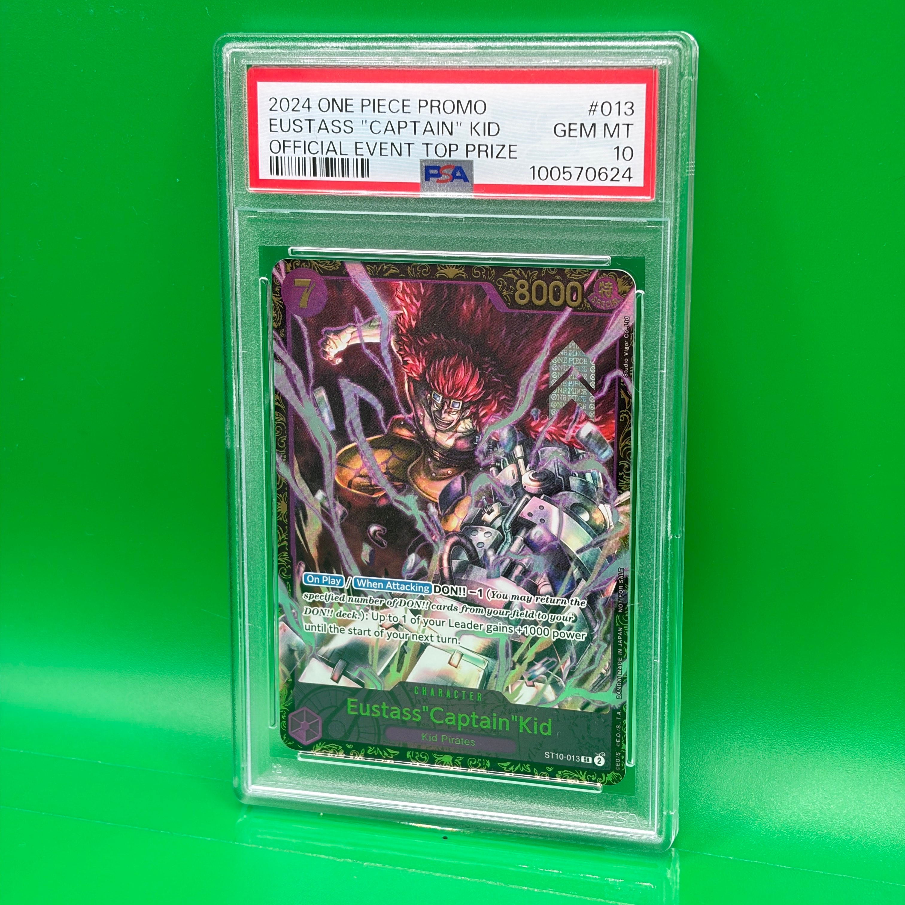 PSA10】ユースタス・キッド [ST10-013] (チャンピオンシップ 記念品) 1