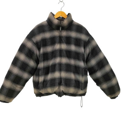 22AW Frannel Reversible Puffer Jacket フランネル リバーシブル パファー ジャケット ダウン チェック【1142944884311】