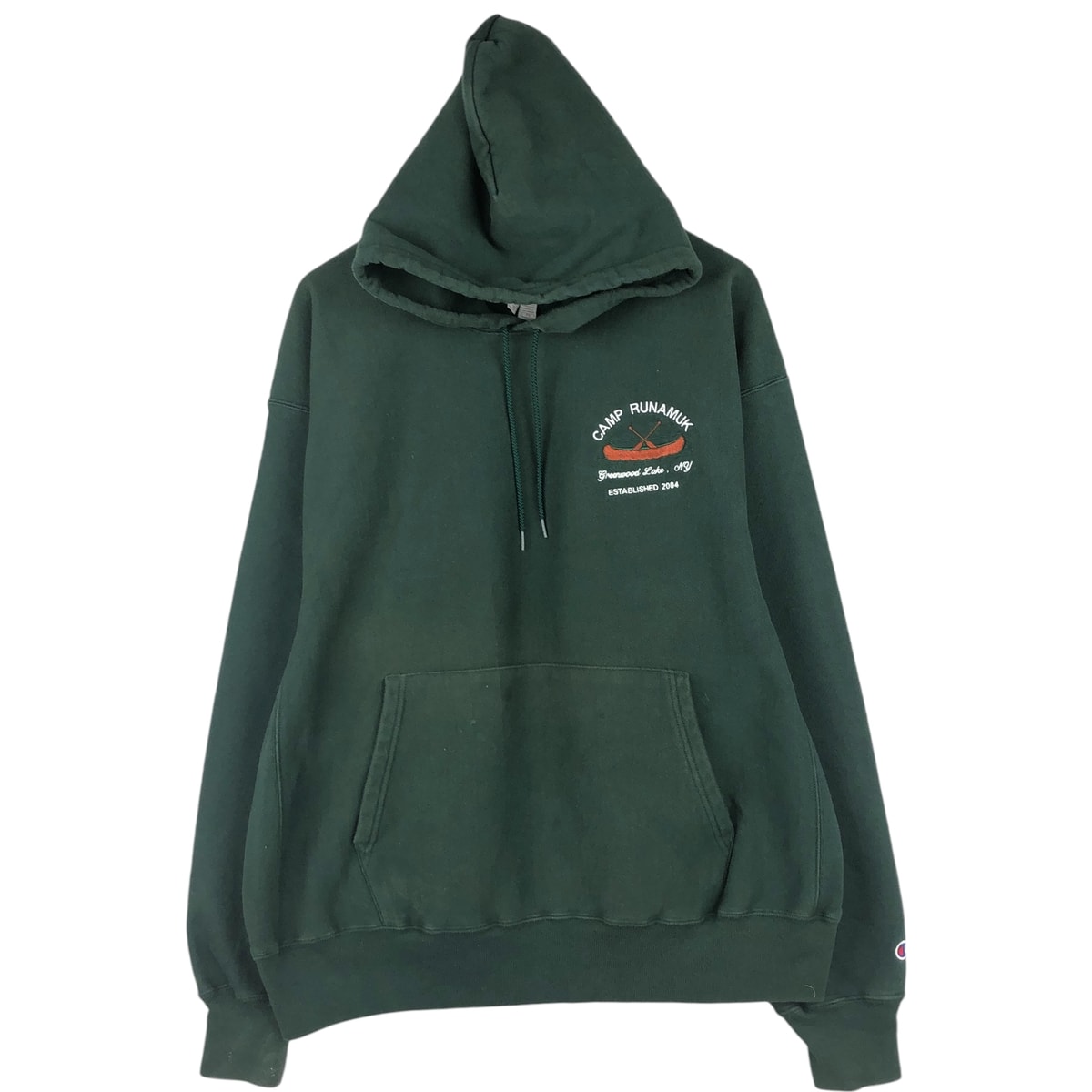 古着 00年代 チャンピオン Champion PREMIUM REVERSE WEAVE プレミアムリバースウィーブ スウェットプルオーバーパーカー メンズXL相当/eaa615700