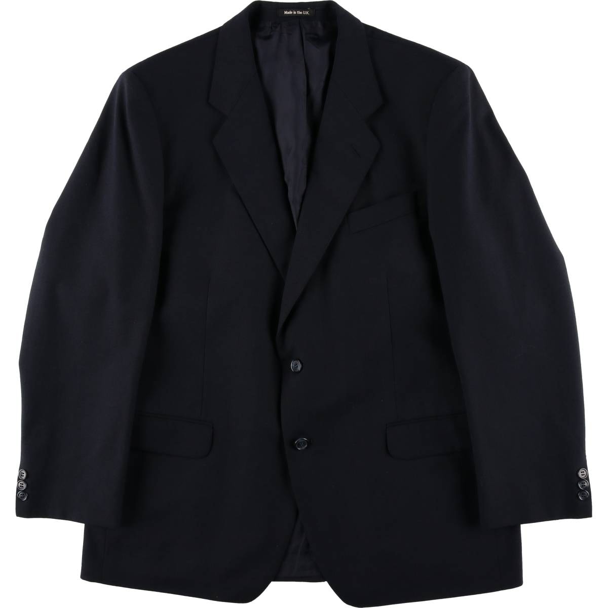 古着 セントマイケル St.Michael ポリ×ウールテーラードジャケット 英国製 メンズL相当/eaa628524