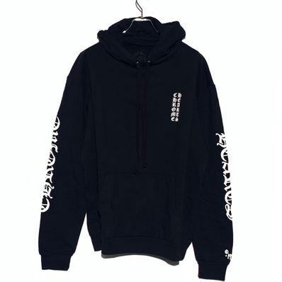 Chrome Hearts 1988 Vertical Logo Pullover Hoodie "Black"