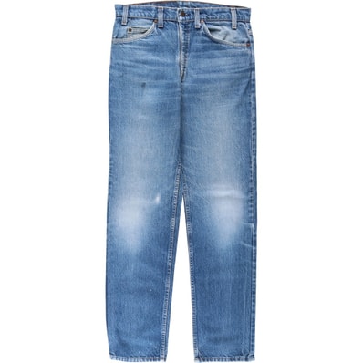 古着 80年代 リーバイス Levi's 40509-0215 オレンジタブ テーパードデニムパンツ USA製 メンズw32相当 ヴィンテージ/eaa634549