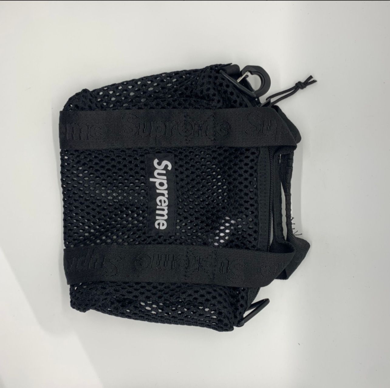Supreme Mesh Mini Duffle Bag "Black" (25SS)