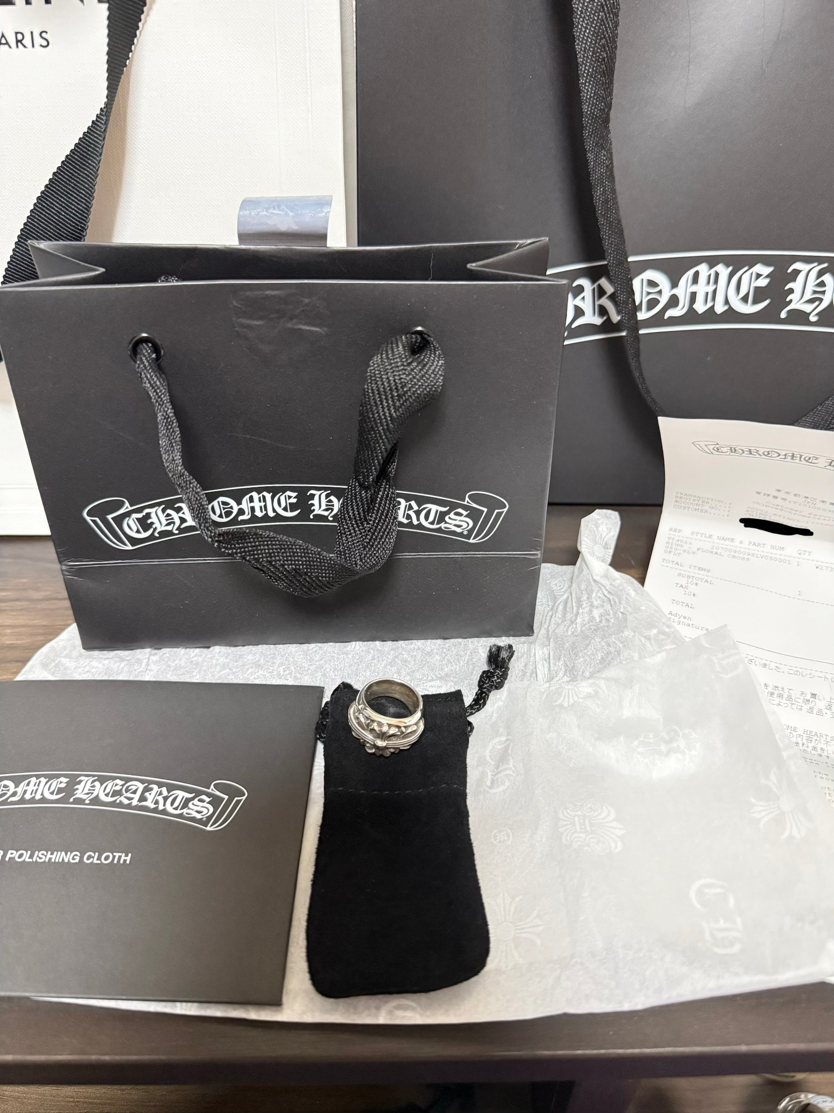 Chrome Hearts FLRL CRS "Silver"