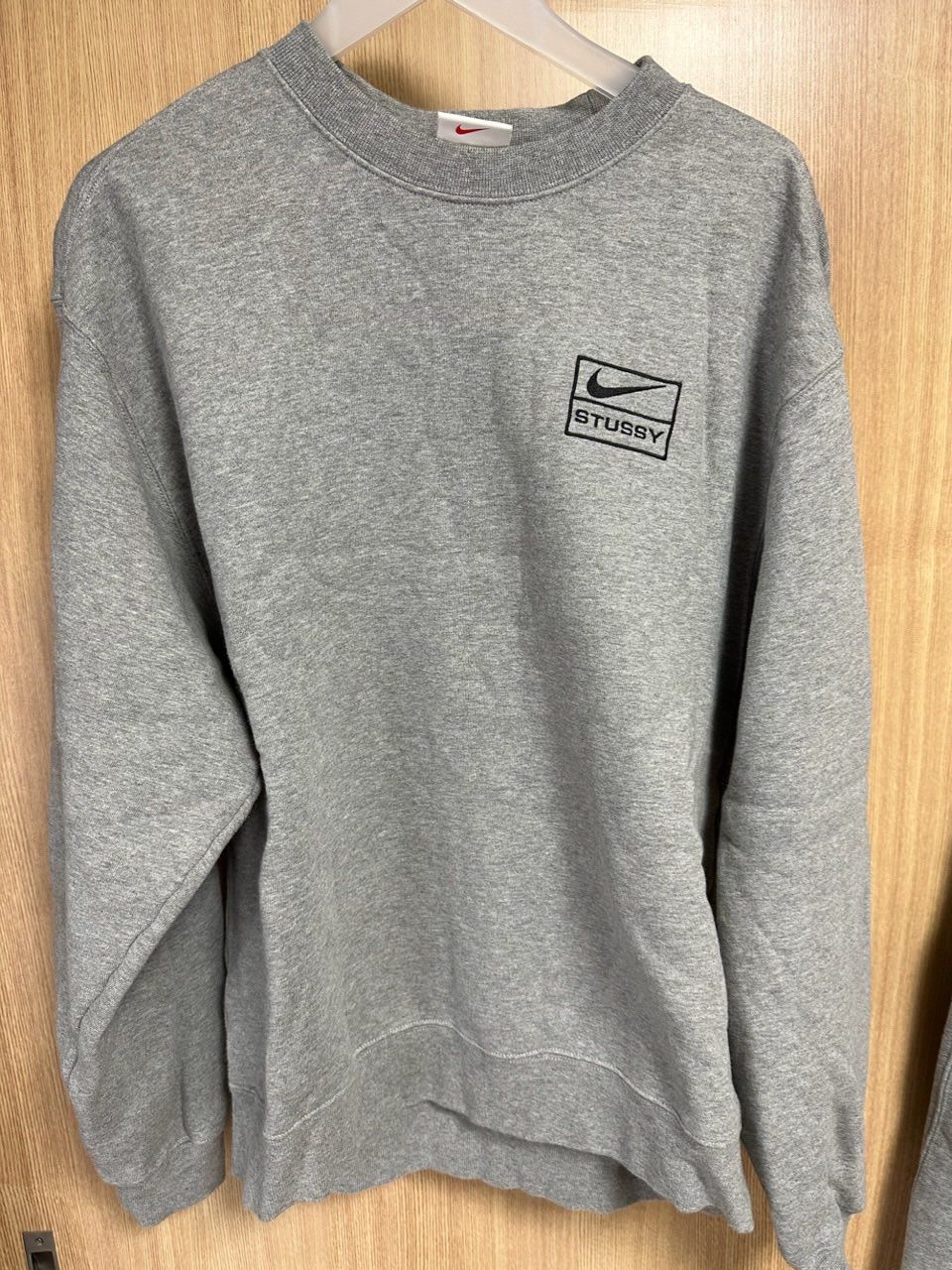 Nike x Stussy NRG BR Crew Fleece "Grey"