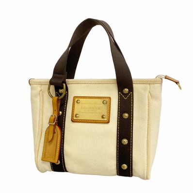 【6dc3180】ルイヴィトン ハンドバッグ アンティグア カバPM M40039 エクリュ【中古】レディース