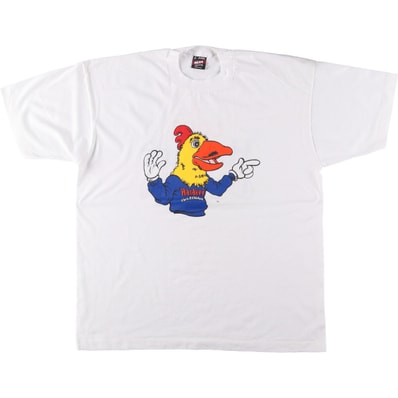 古着 90年代 フルーツオブザルーム FRUIT OF THE LOOM HARDEE'S ハーディーズ アドバタイジングTシャツ USA製 メンズXL相当 ヴィンテージ/eaa561762