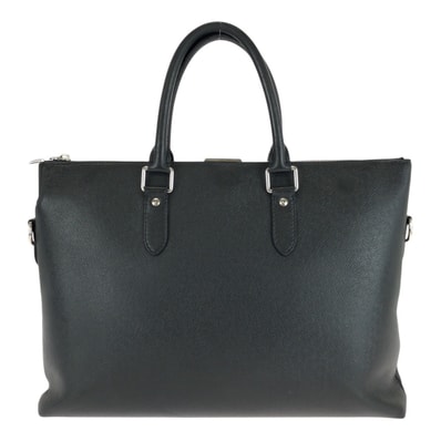 LOUIS VUITTON ルイヴィトン タイガ アントン ブラック 黒 シルバー金具 レザー ビジネスバッグ ブリーフケース 505278 【中古】