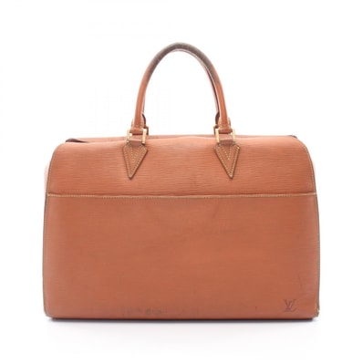 ルイ・ヴィトン LOUIS VUITTON ソルボンヌ ビジネスバッグ バッグ レザー エピ ジパングゴールド メンズ レディース ブラウン系 M54518 【中古】