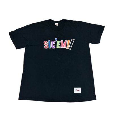 Supreme x WTAPS Sic'em! Tee "Black"