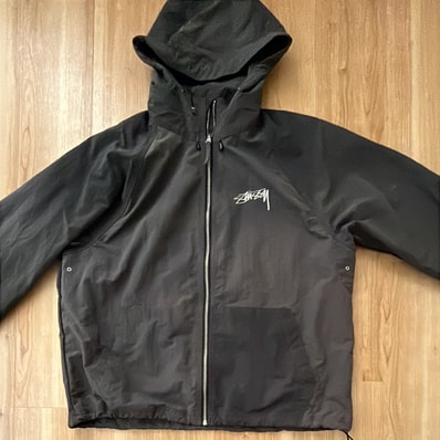 Stussy Wave Dye Beach Shell "Black"