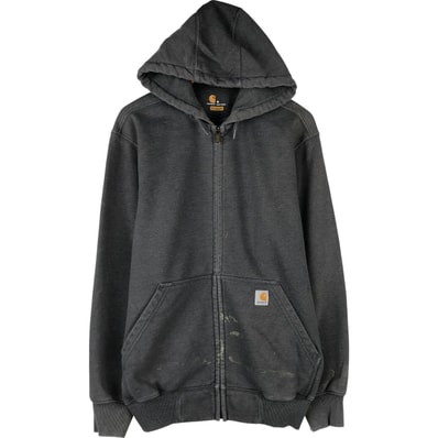 古着 カーハート Carhartt ORIGINAL FIT スウェットフルジップパーカー メンズM相当/eaa612290