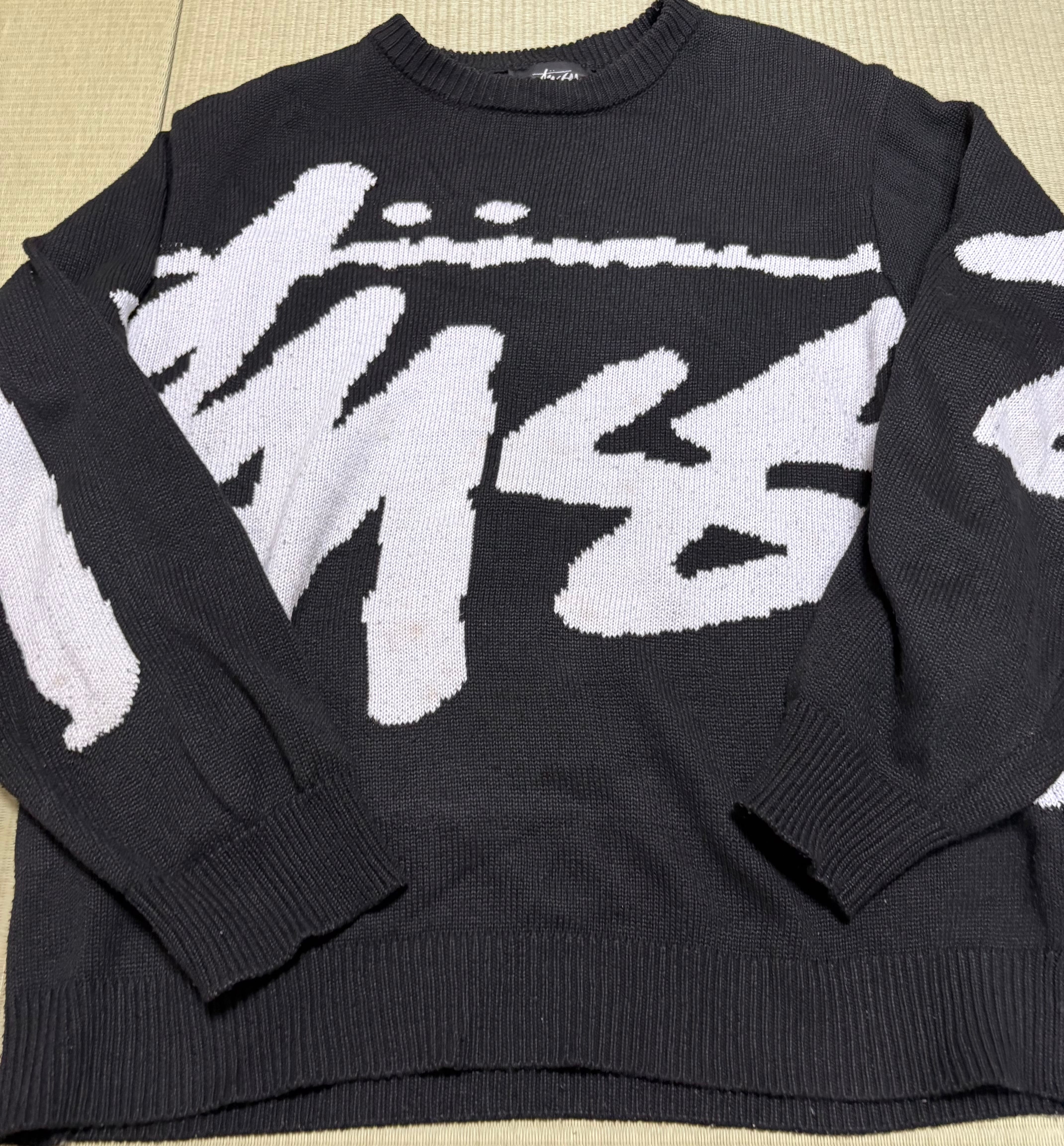 Stussy Stock Sweater "Black"