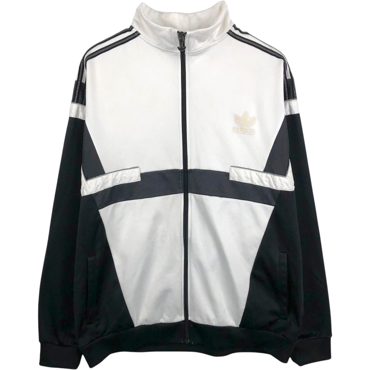 古着 アディダス adidas ORIGINALS オリジナルス トレフォイルロゴ ジャージ トラックジャケット メンズXL相当/eaa675899