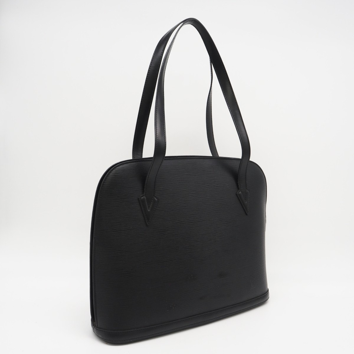 LOUIS VUITTON ルイ・ヴィトン エピ リュサック ノワール M52282 ハンドバッグ ブラック コーティングキャンバス レザー メンズ