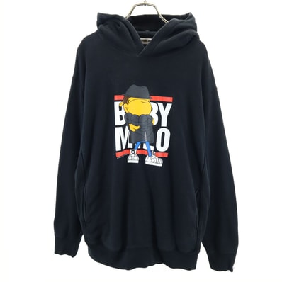 A BATHING APE アベイシングエイプ 日本製 長袖 スウェット パーカー L ブラック Classics