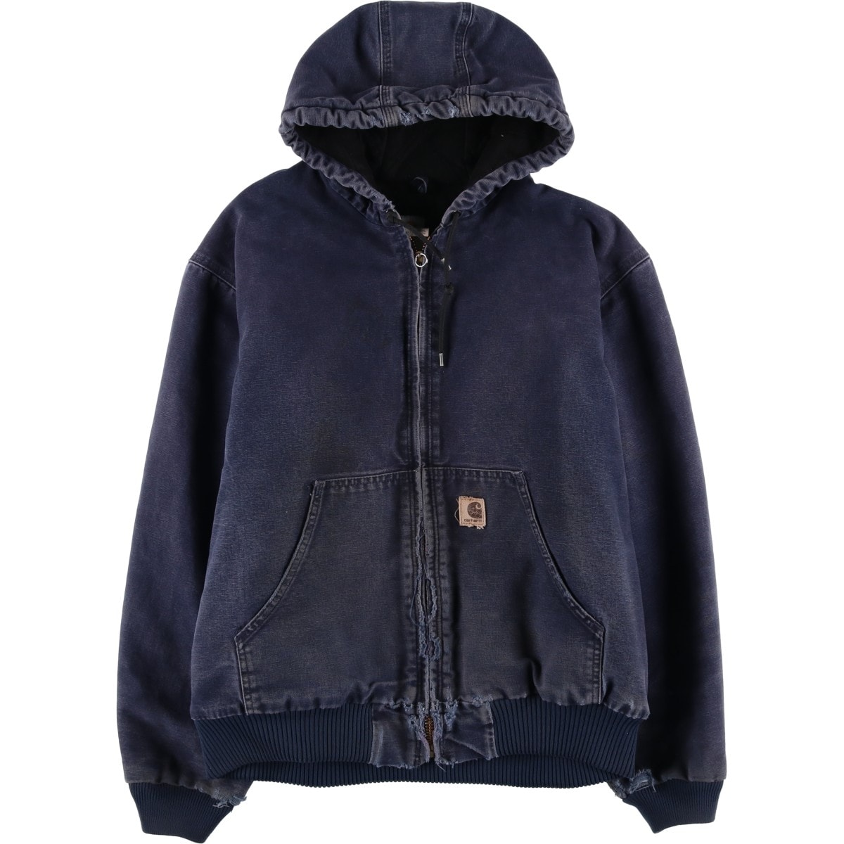古着 00年代 カーハート Carhartt アクティブジャケット ダックフルジップパーカー メンズL相当/eaa616952
