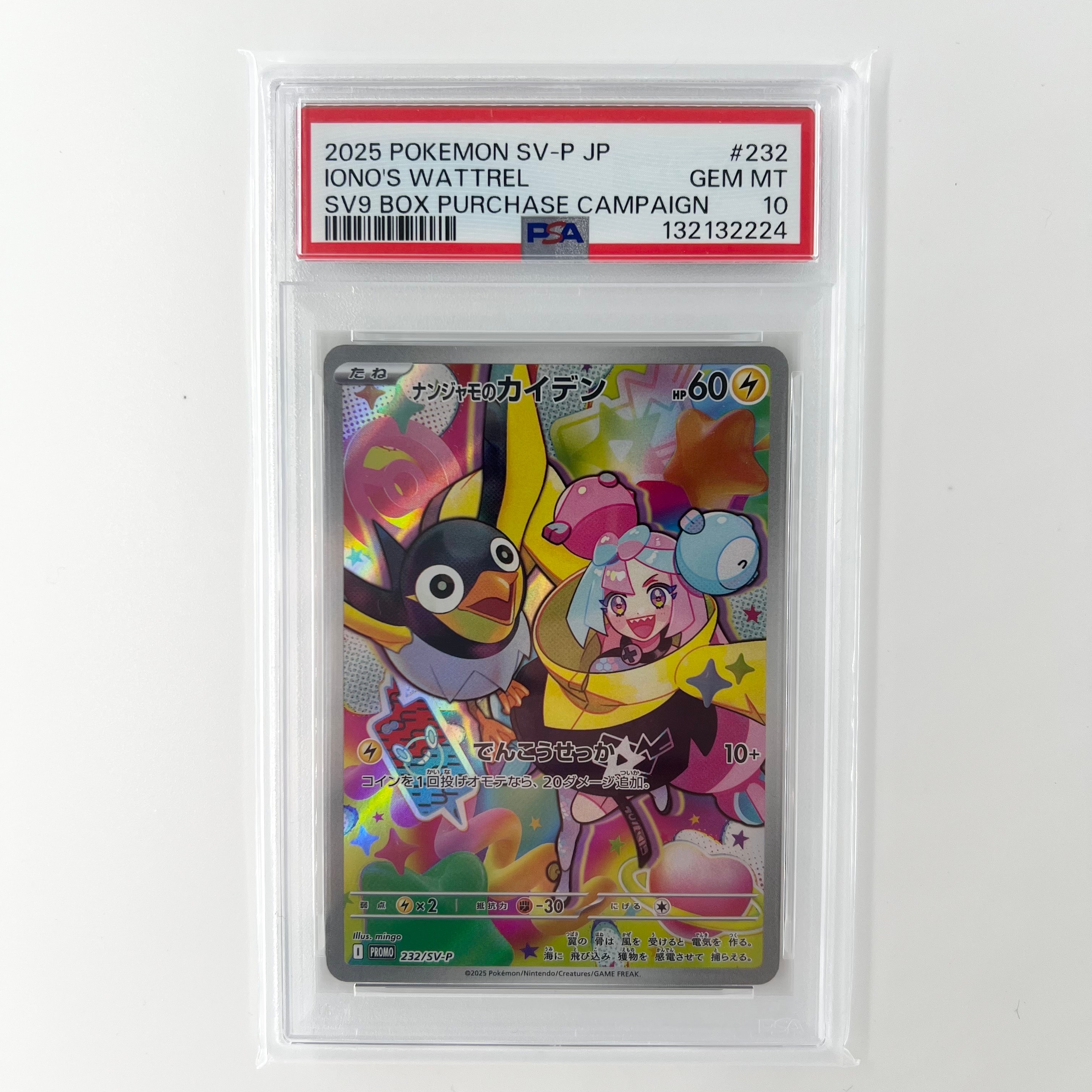 ナンジャモのカイデン P [SV-P 232](プロモーションカード「拡張パック バトルパートナーズ Box購入キャンペーン」)