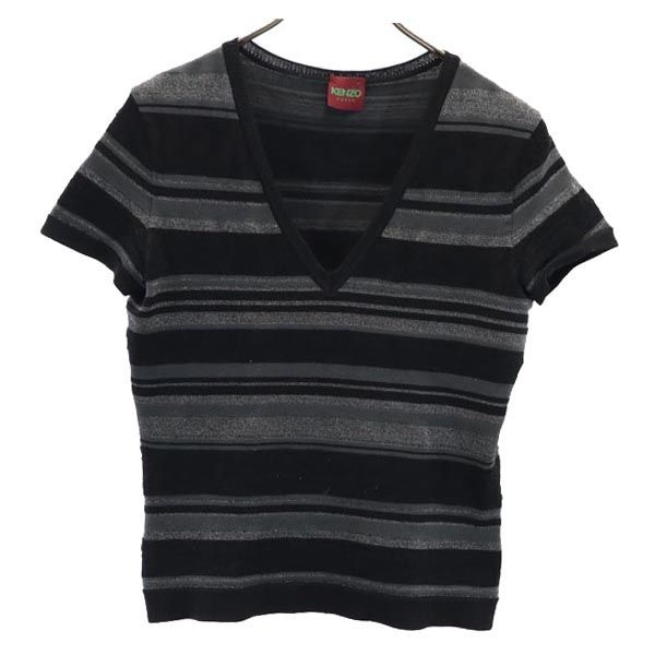 KENZO ケンゾー 半袖 Vネック セーター