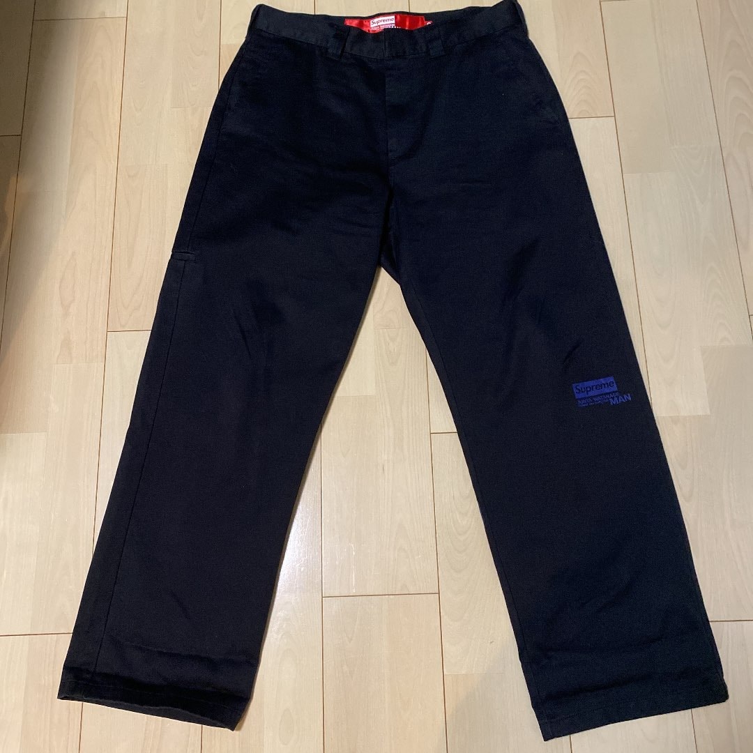 Supreme / JUNYA WATANABE COMME des GARCONS MAN Printed Work Pant "Black"