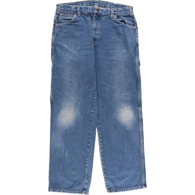 古着 ディッキーズ Dickies デニムペインターパンツ メンズw35相当/eaa562216