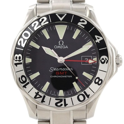 オメガ シーマスターGMT・50YEARS 2534.50 SS 自動巻