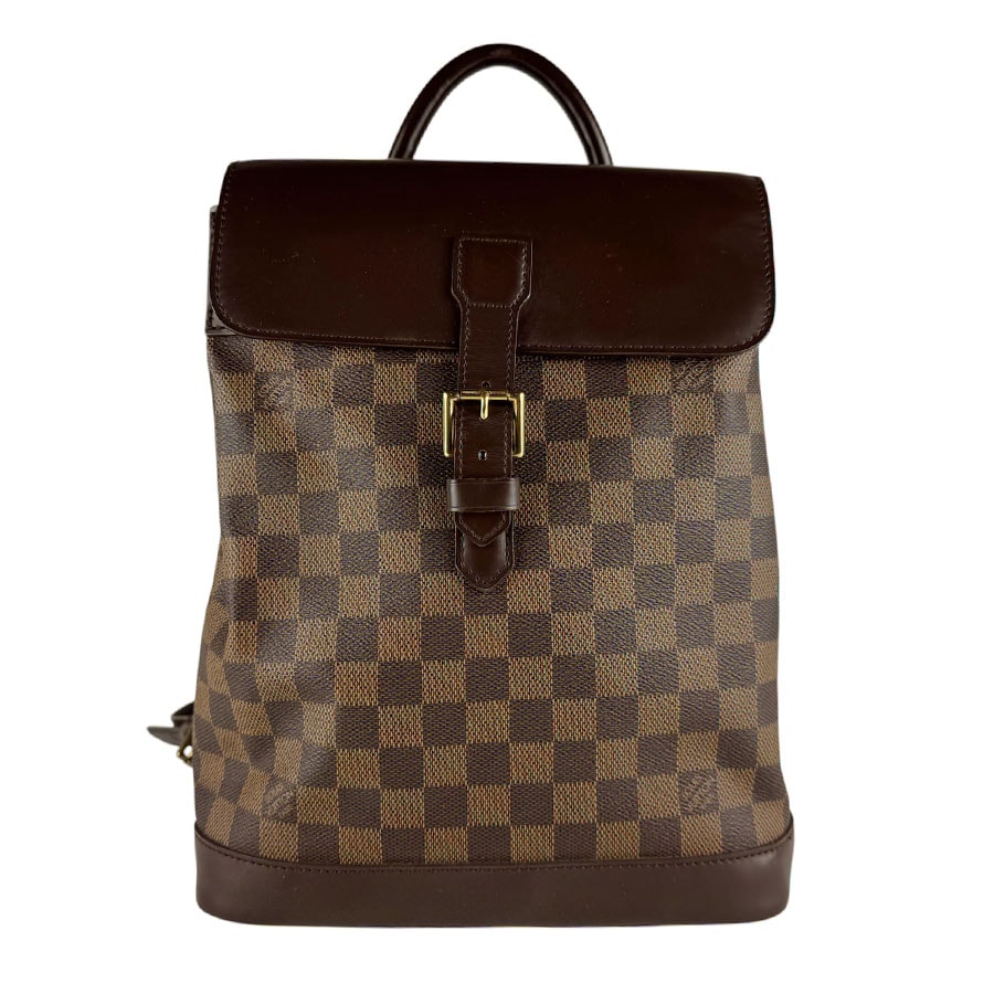 ルイ ヴィトン LOUIS VUITTON リュック ダミエ ソーホー ダミエキャンバス エベヌ レディース N51132【中古】 z10110