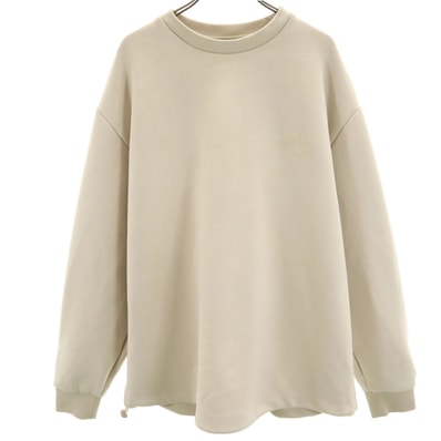 ZARA ザラ 長袖 フェイクスエード トレーナー M ベージュ