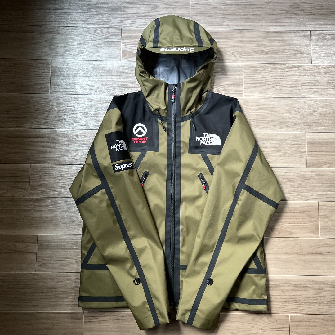 Supreme x The North Face Summit Series Outer Tape Seam Shell Jacket "Olive"