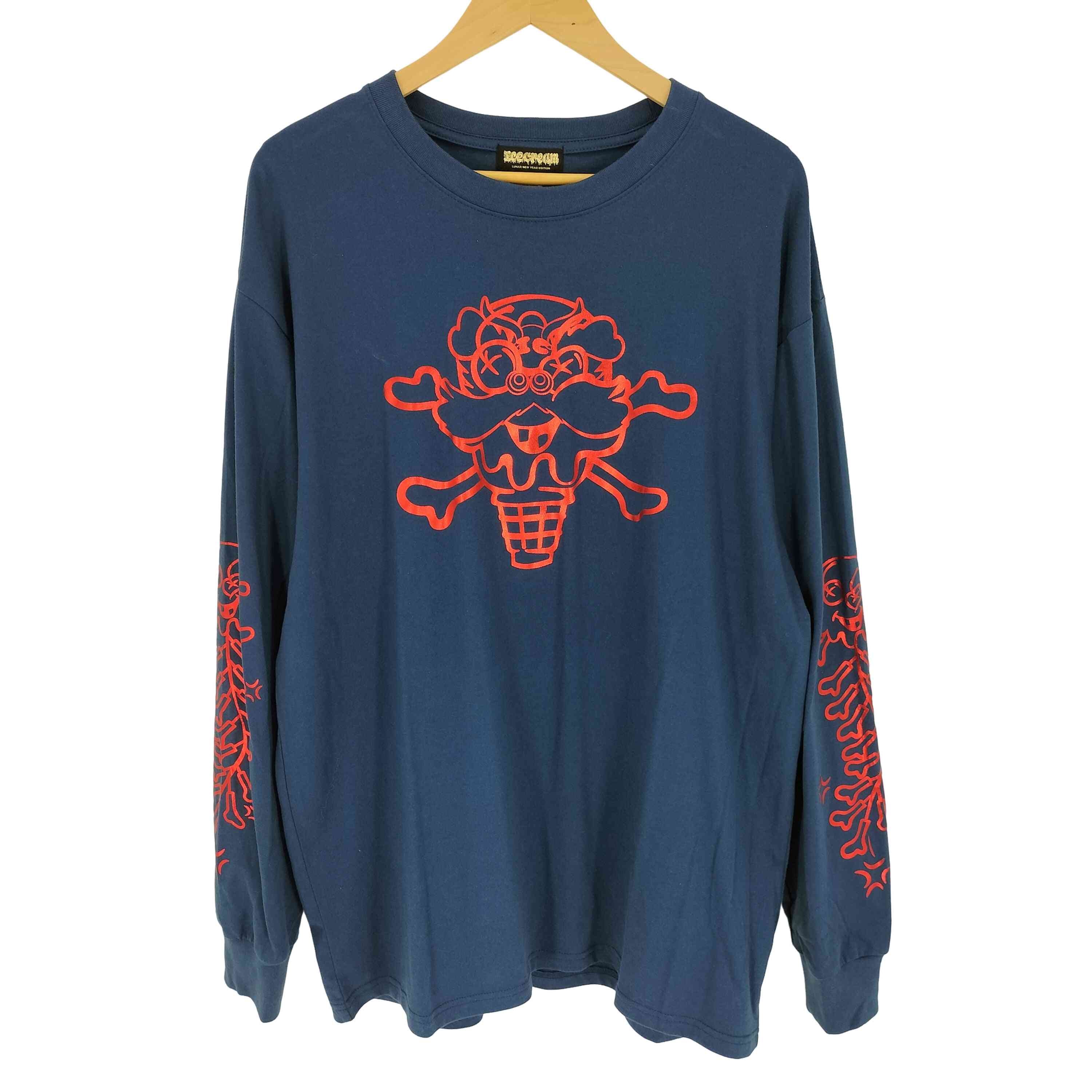 クルーネック プリント Tシャツ【1142684373809】