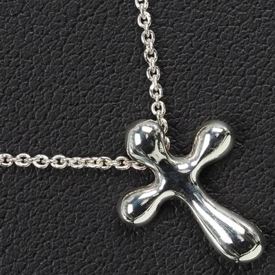 ティファニー スモール クロス エルサ・ペレッティ レディースネックレス