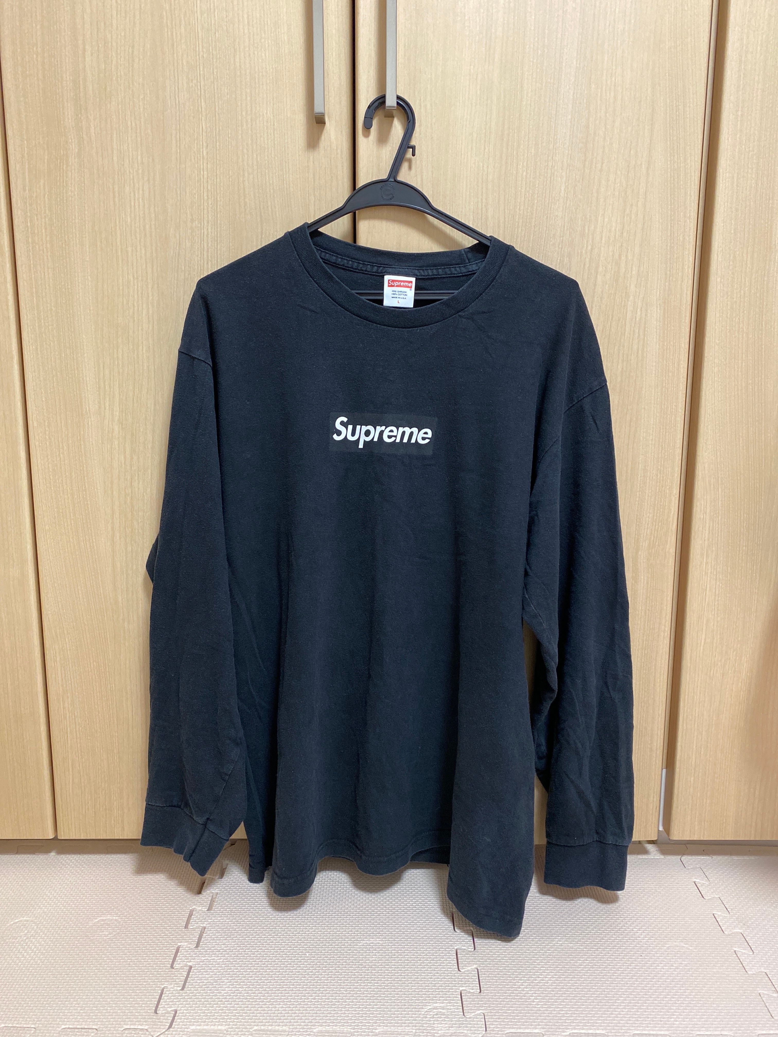 Supreme Box Logo L/S Tee "Black"