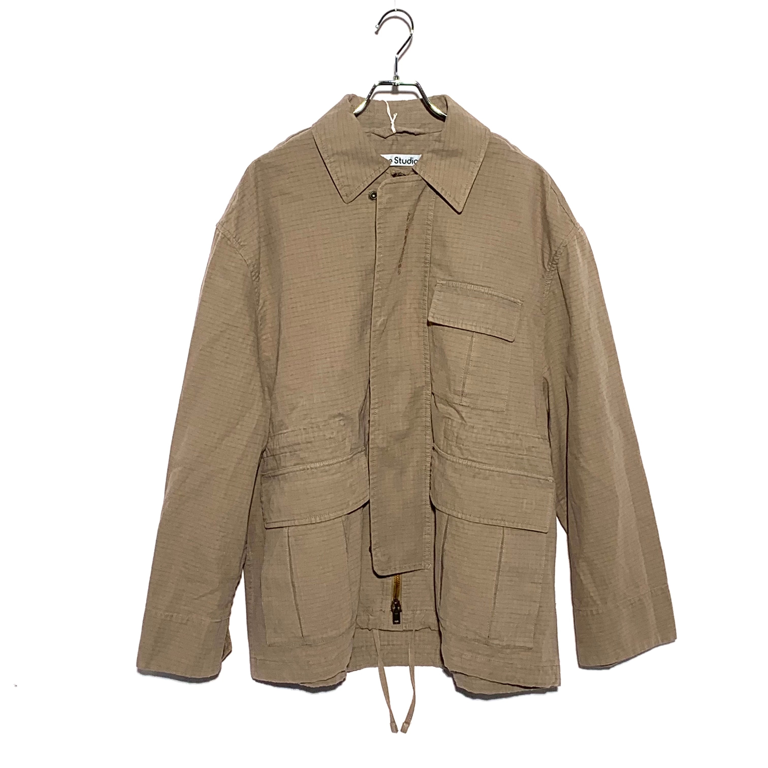 Acne Studios Ostera Cotton RIPSTOP Jacket Beige