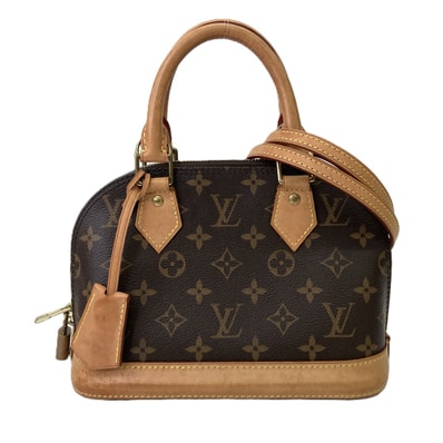 LOUIS VUITTON ルイ・ヴィトン 2WAYバッグ アルマBB ハンドバッグ M46990 モノグラム レザー ブラウン レディース【中古】