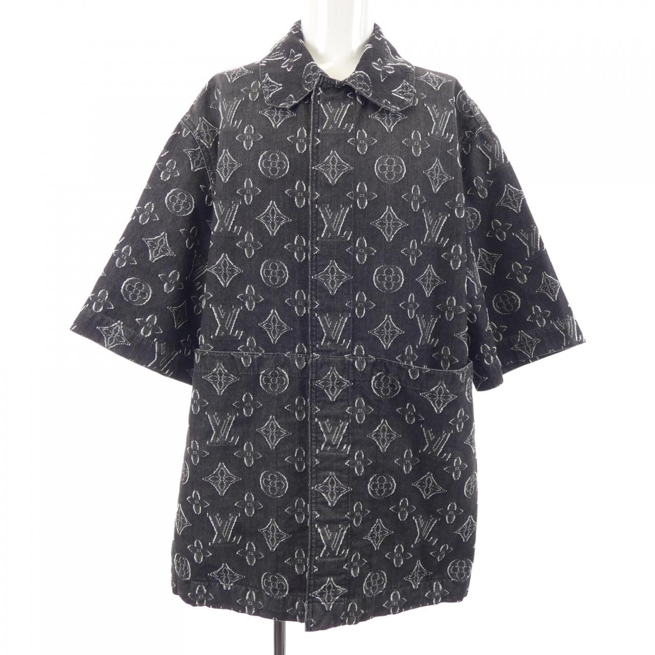 ルイヴィトン LOUIS VUITTON モノグラムショートスリーブシャンブレーシャツ HPS73WARS S/Sシャツ