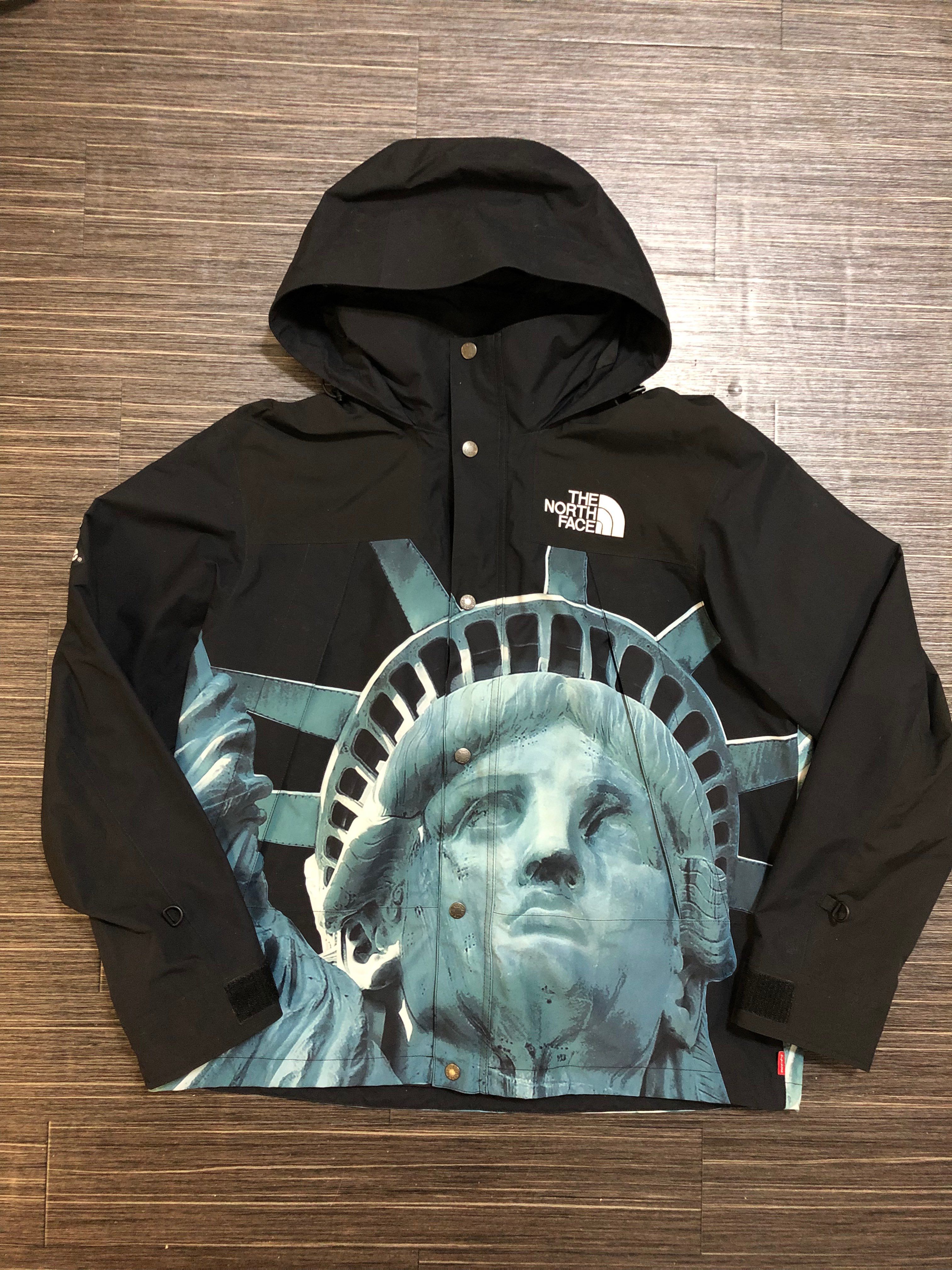 Supreme x The North Face Statue of Liberty Mountain Jacket "Black"