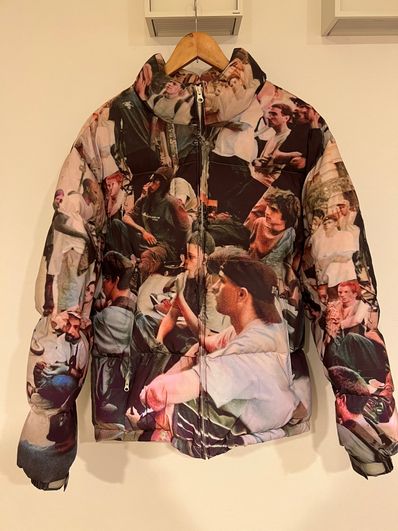 Supreme Lafayette Reflective Down Jacket "Multi"