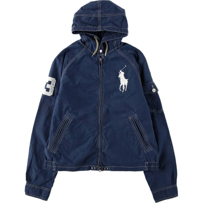 古着 ラルフローレン Ralph Lauren POLO by Ralph Lauren ビッグポニー コットンパーカー メンズM相当/eaa633454
