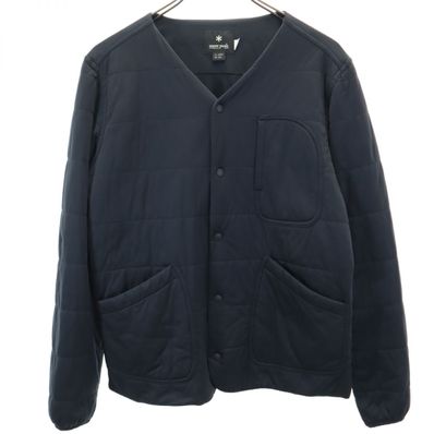 snowpeak ノーカラー 中綿ジャケット