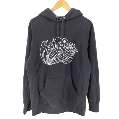 15SS DANIEL JOHNSTON LOGO HOODED SWEATSHIRT【1142782461897】