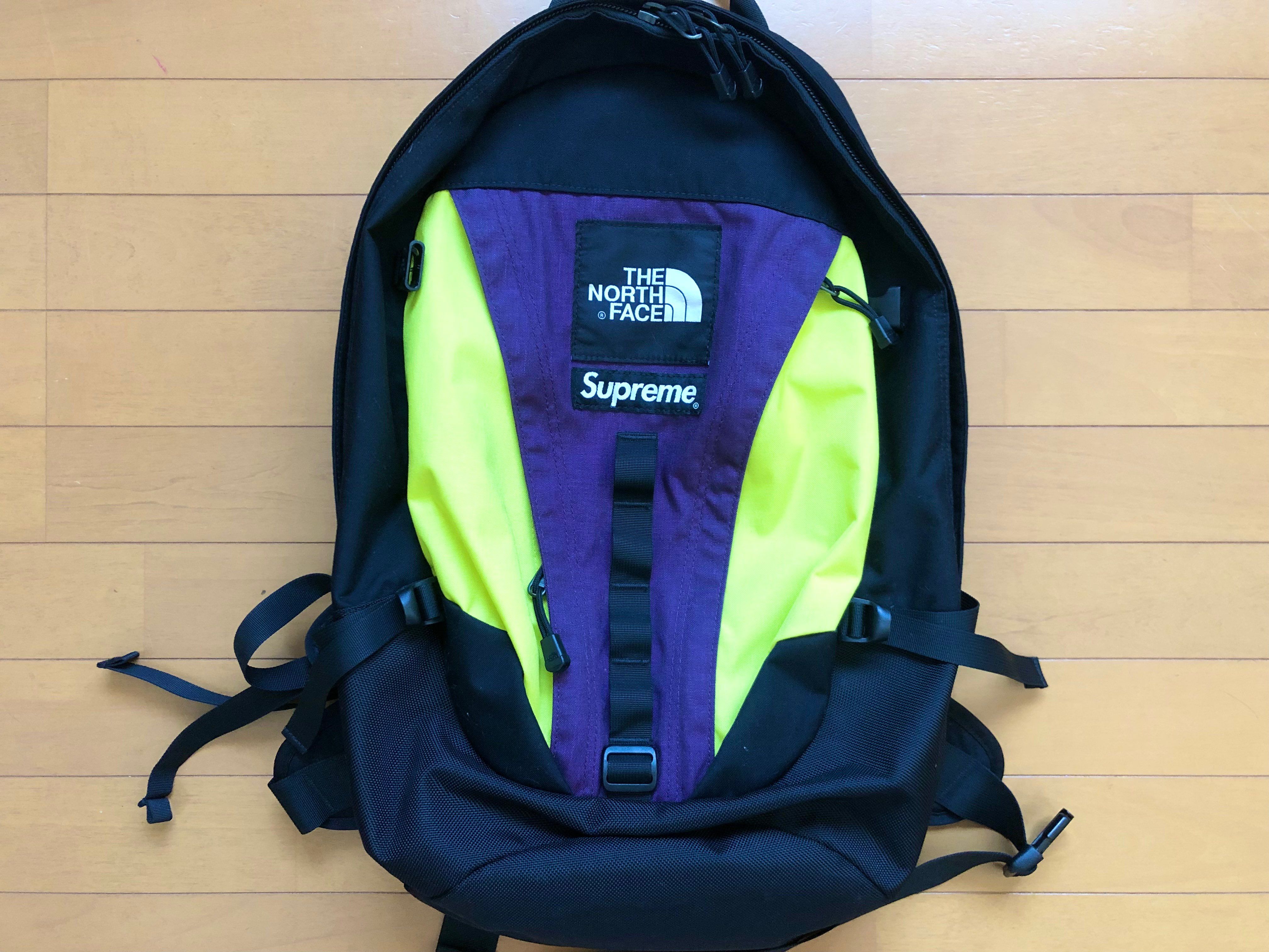 Supreme x The North Face Backpack "Yellow" NM81876I / NF0A3SE6