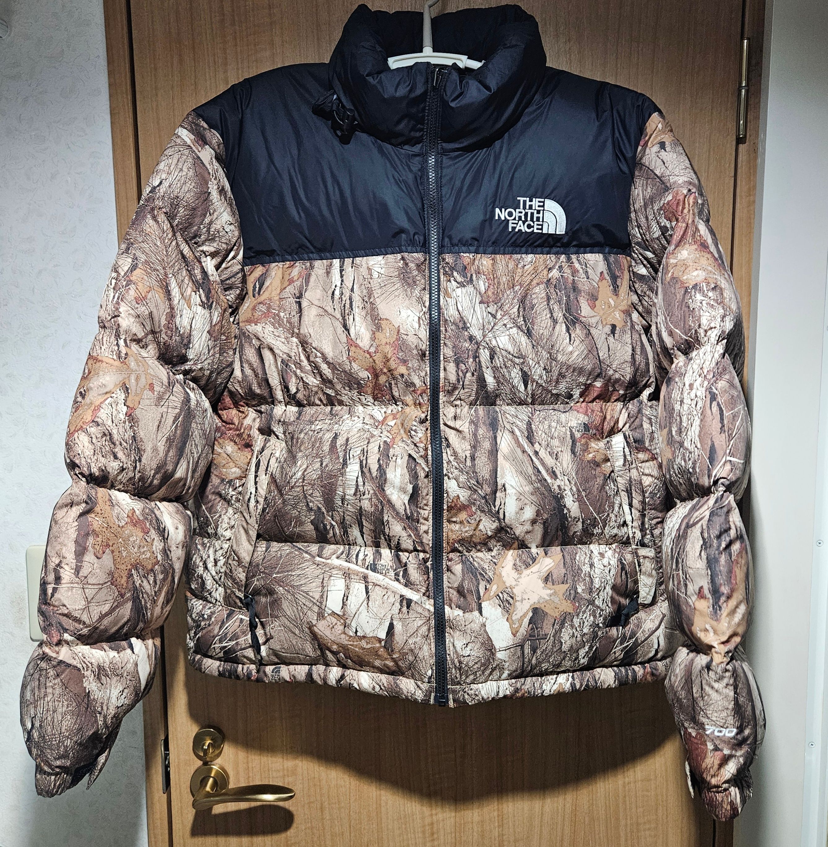 The North Face 1996 RETRO NUPTSE PACKABLE JACKET 海外版 "Leaves"