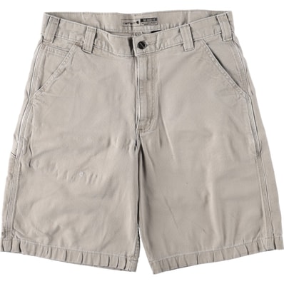 古着 カーハート Carhartt RELAXED FIT ダック地 ワークショーツ ショートパンツ メンズw34相当/eaa680838